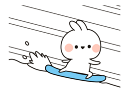 Small rabbit ( New Year and Winter ver.) sticker #13936202