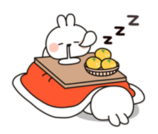 Small rabbit ( New Year and Winter ver.) sticker #13936203