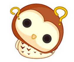 owl move sticker #13936238