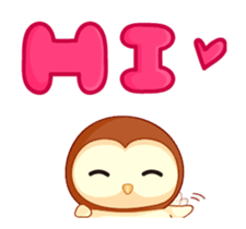 owl move sticker #13936241