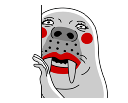 I am Walrus sticker #13936395