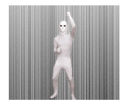 Real tights human being 3 sticker #13936514