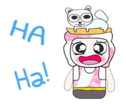 Hello my name is Dorara. !! I love cat ! sticker #13936613