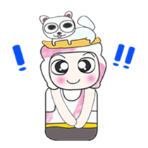 Hello my name is Dorara. !! I love cat ! sticker #13936616