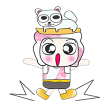 Hello my name is Dorara. !! I love cat ! sticker #13936619