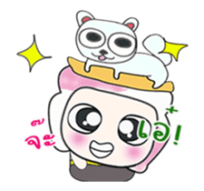 Hello my name is Dorara. !! I love cat ! sticker #13936624