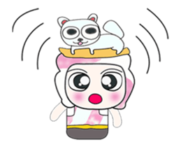 Hello my name is Dorara. !! I love cat ! sticker #13936626