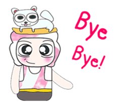 Hello my name is Dorara. !! I love cat ! sticker #13936628