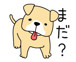 Moving awkwardly! Shiba Inu and friends sticker #13936677