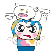 ^_^ My name is Nata. I love pig. sticker #13936775