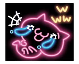 fluorescence Sticker7 sticker #13936962