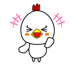 Chicken's daily Sticker sticker #13937038