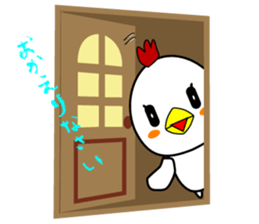 Chicken's daily Sticker sticker #13937044