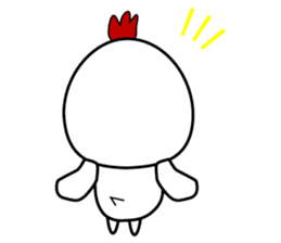 Chicken's daily Sticker sticker #13937047