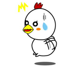 Chicken's daily Sticker sticker #13937049