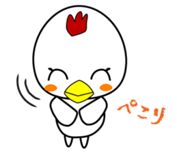 Chicken's daily Sticker sticker #13937050