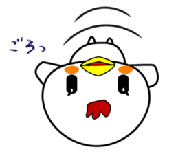 Chicken's daily Sticker sticker #13937057