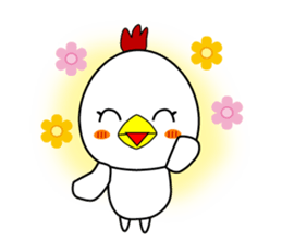 Chicken's daily Sticker sticker #13937068