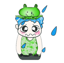 Hello my name is Hikaru. Love frog. sticker #13937161
