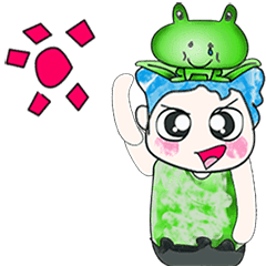 Hello my name is Hikaru. Love frog.