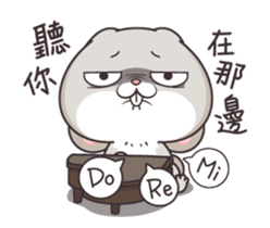 very miss rabbit"4" sticker #13937176