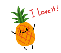 pineapple! sticker #13937904