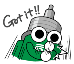 DAMPACHI & DAMPATTY English 2 sticker #13938480