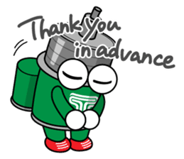 DAMPACHI & DAMPATTY English 2 sticker #13938481