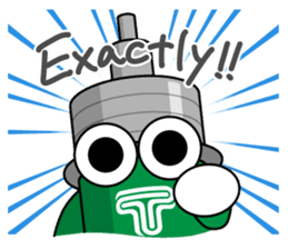 DAMPACHI & DAMPATTY English 2 sticker #13938482