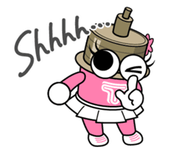 DAMPACHI & DAMPATTY English 2 sticker #13938483