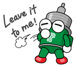 DAMPACHI & DAMPATTY English 2 sticker #13938485