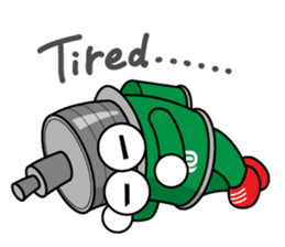 DAMPACHI & DAMPATTY English 2 sticker #13938486