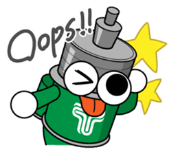 DAMPACHI & DAMPATTY English 2 sticker #13938495