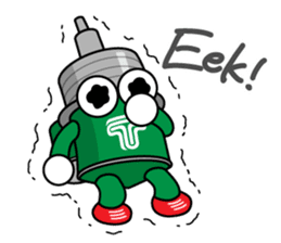 DAMPACHI & DAMPATTY English 2 sticker #13938497