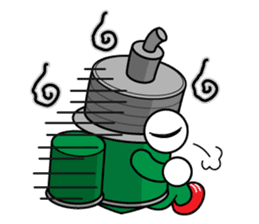 DAMPACHI & DAMPATTY English 2 sticker #13938508