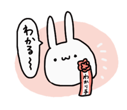 Rabbit Pyonpyon Sticker 2 sticker #13939280
