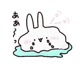 Rabbit Pyonpyon Sticker 2 sticker #13939290