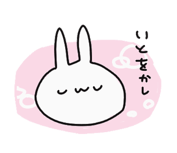 Rabbit Pyonpyon Sticker 2 sticker #13939293