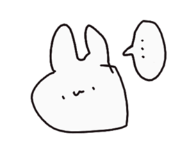 Rabbit Pyonpyon Sticker 2 sticker #13939305