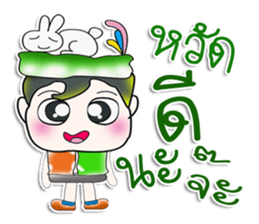 Hello! My name is Kururu. Love rabbit. sticker #13939318