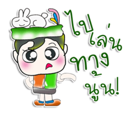 Hello! My name is Kururu. Love rabbit. sticker #13939327