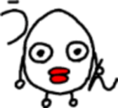 a white mysterious sticker #13939723