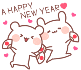 LOVE USA & KUMA sticker #13939790