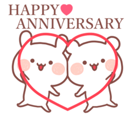 LOVE USA & KUMA sticker #13939793