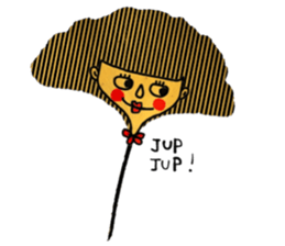 Cool Ginkgo ; English version sticker #13940687