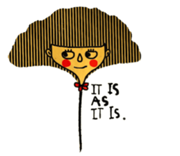 Cool Ginkgo ; English version sticker #13940697