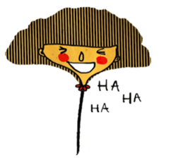 Cool Ginkgo ; English version sticker #13940700