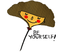 Cool Ginkgo ; English version sticker #13940706