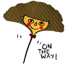 Cool Ginkgo ; English version sticker #13940707