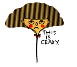 Cool Ginkgo ; English version sticker #13940709